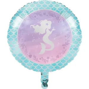 18" Mermaid Shine Mylar Balloon #422