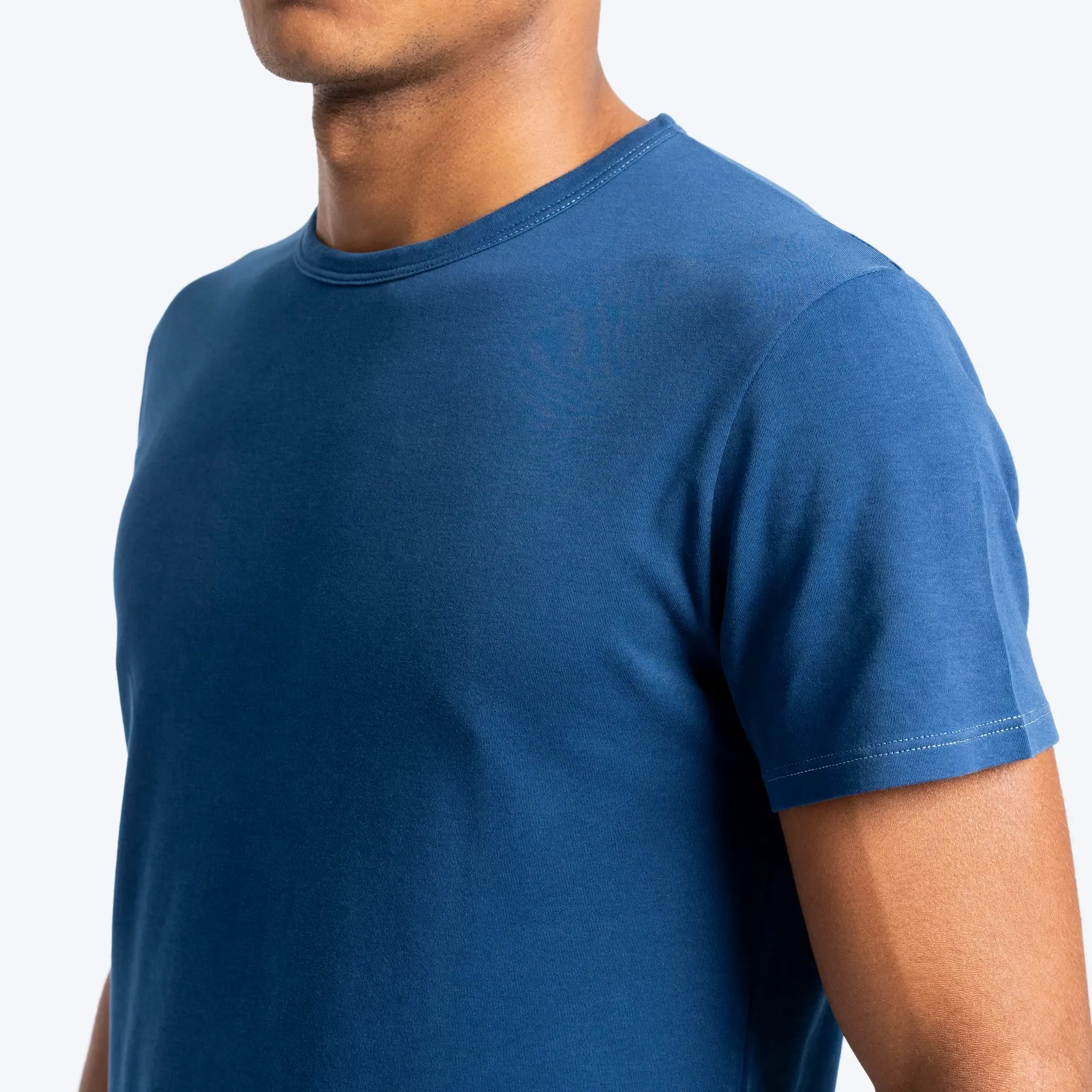 6 Pack - Men's Organic Pima Cotton T-Shirts