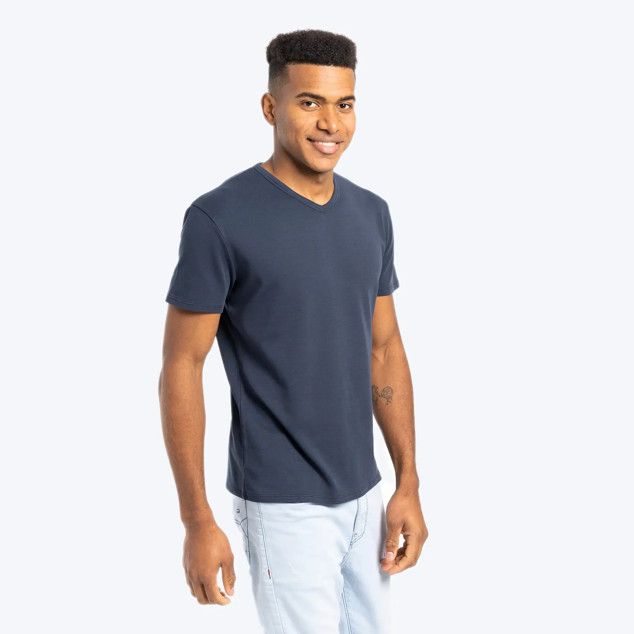 6 Pack - Men's Organic Pima Cotton T-Shirts