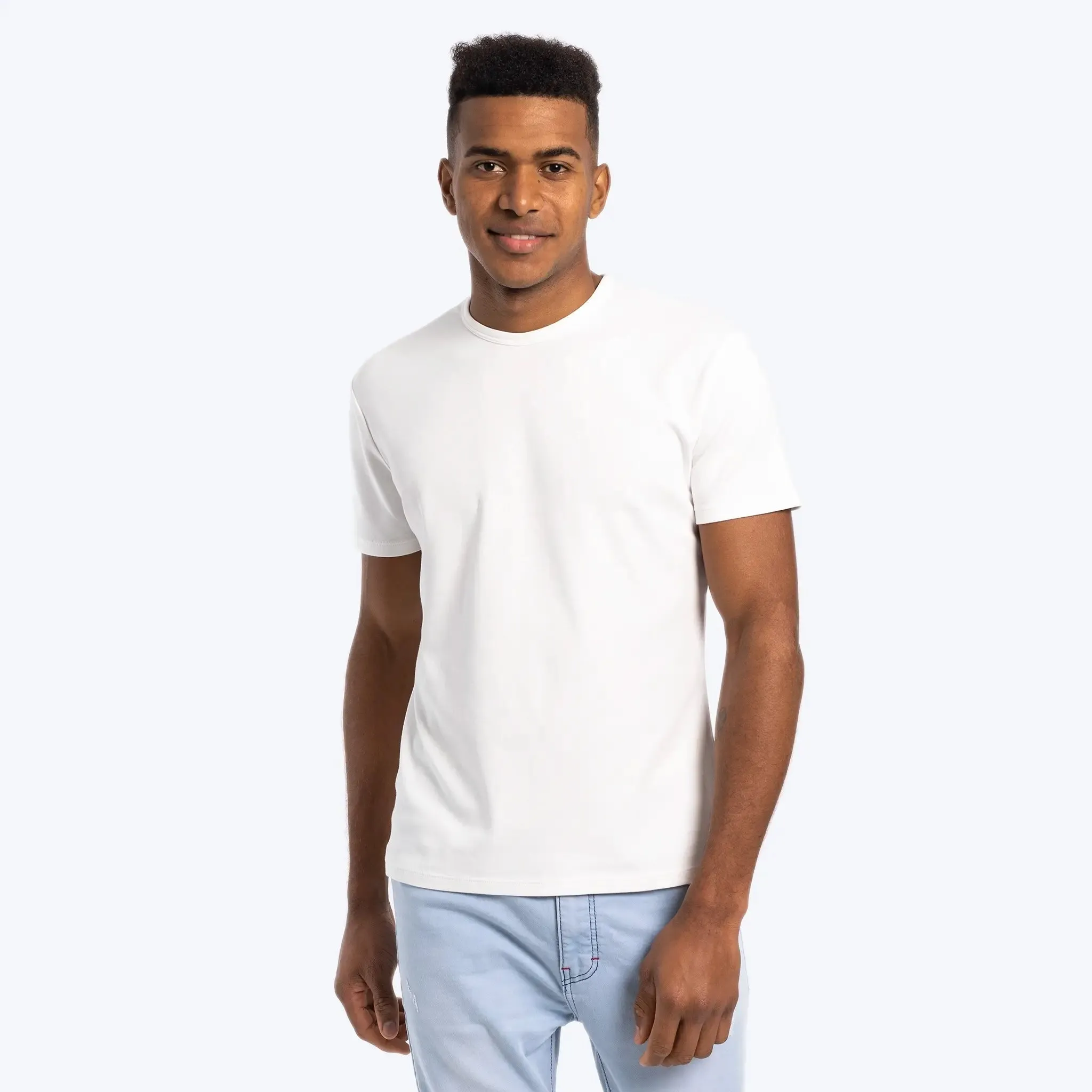 6 Pack - Men's Organic Pima Cotton T-Shirts