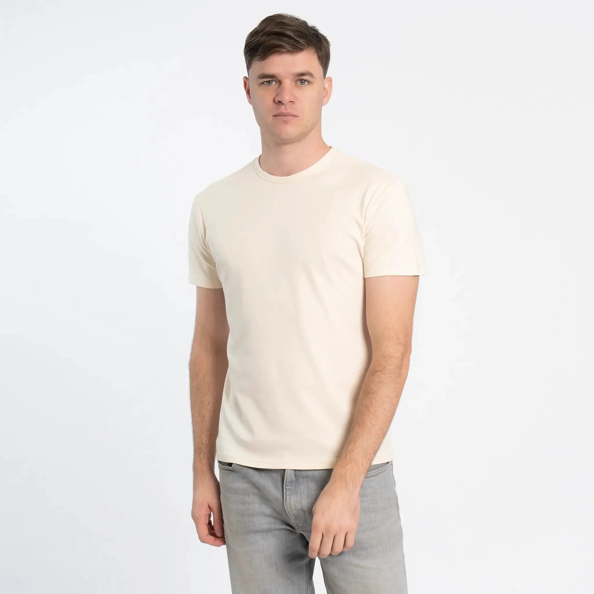 6 Pack - Men's Organic Pima Cotton T-Shirts