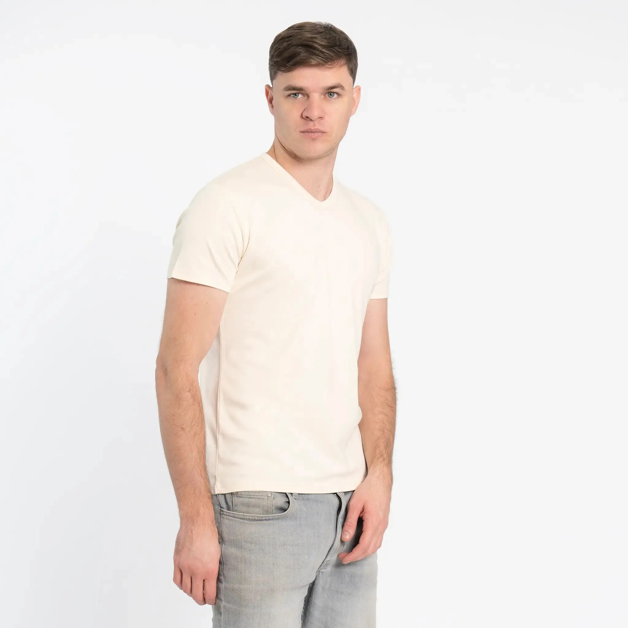 6 Pack - Men's Organic Pima Cotton T-Shirts