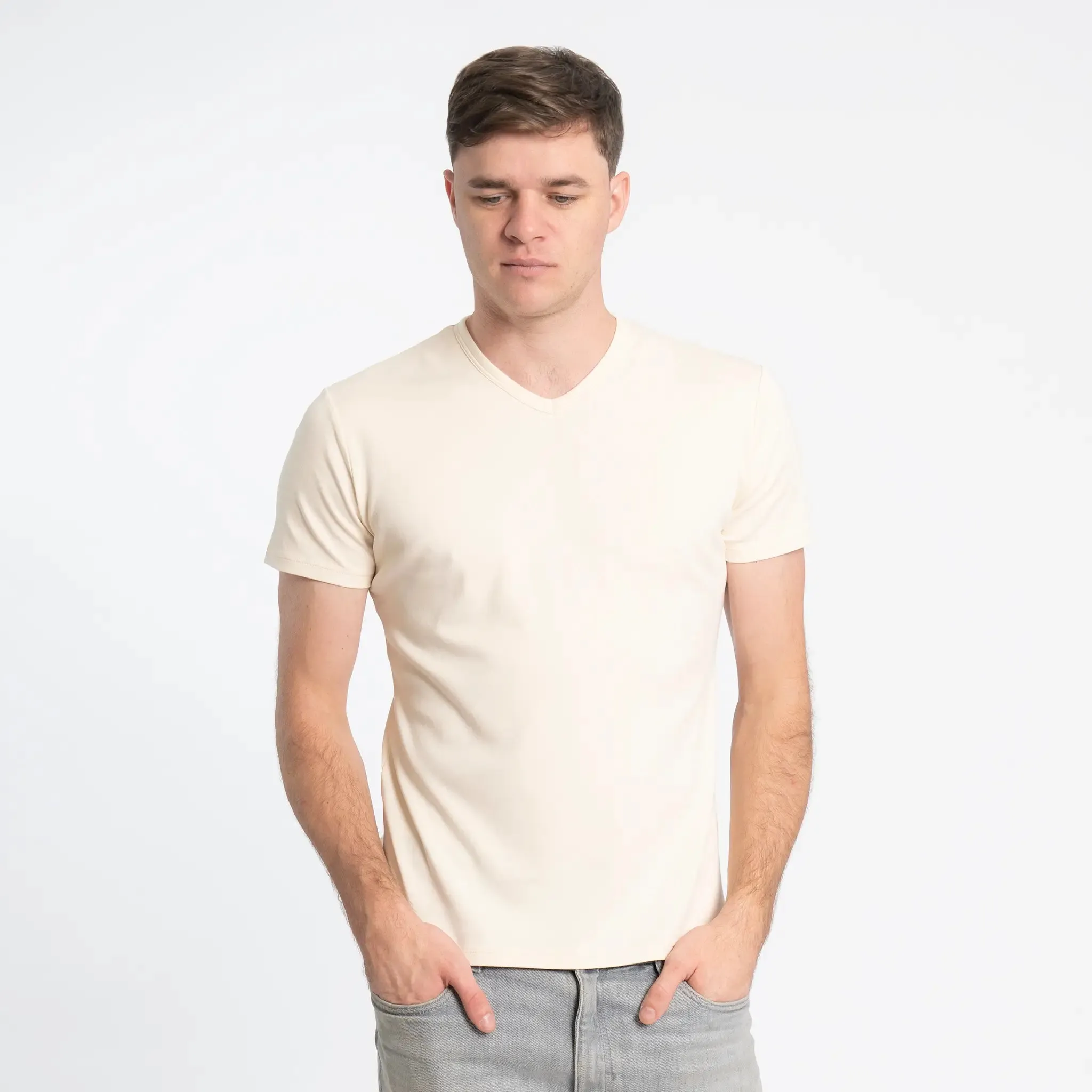 6 Pack - Men's Organic Pima Cotton T-Shirts