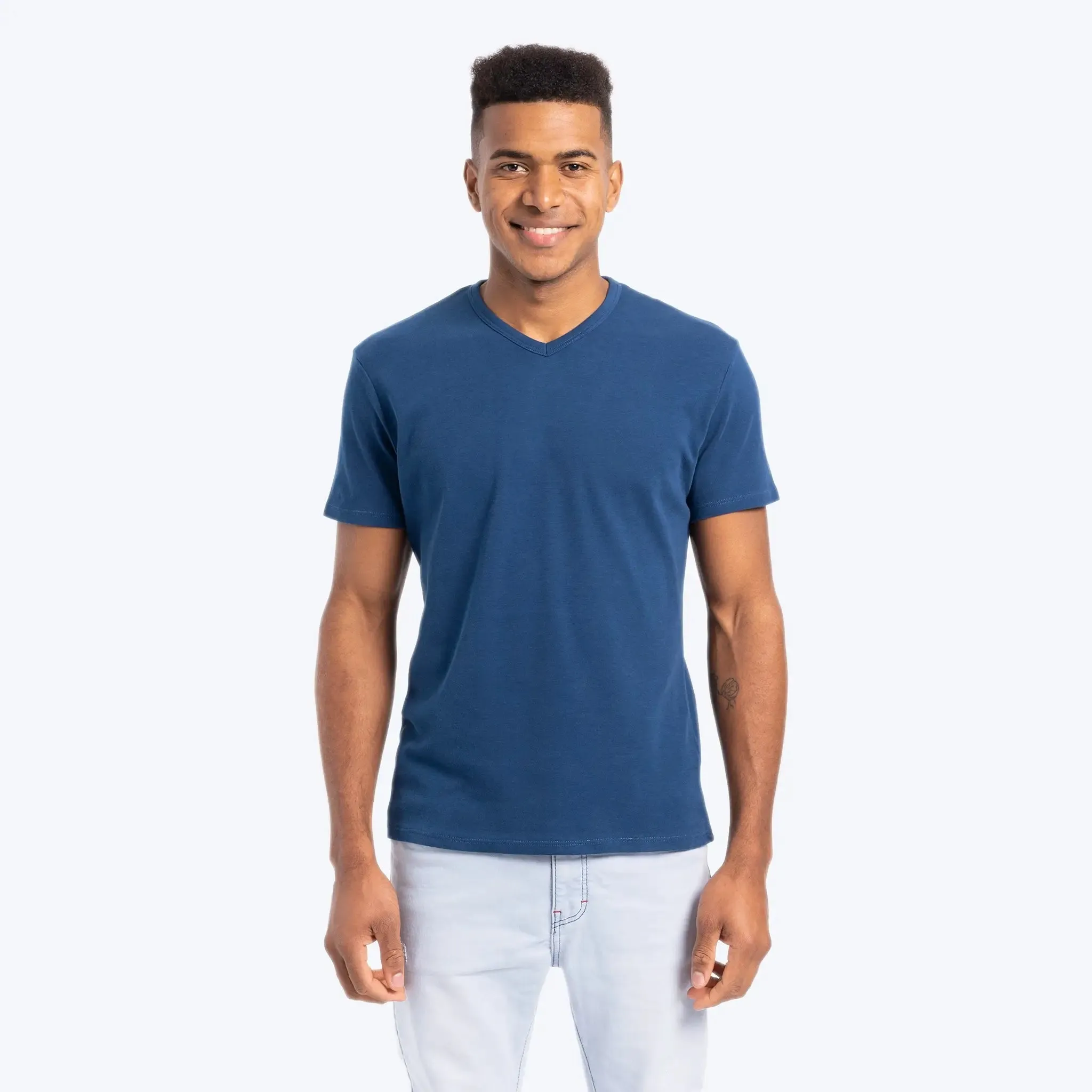 6 Pack - Men's Organic Pima Cotton T-Shirts