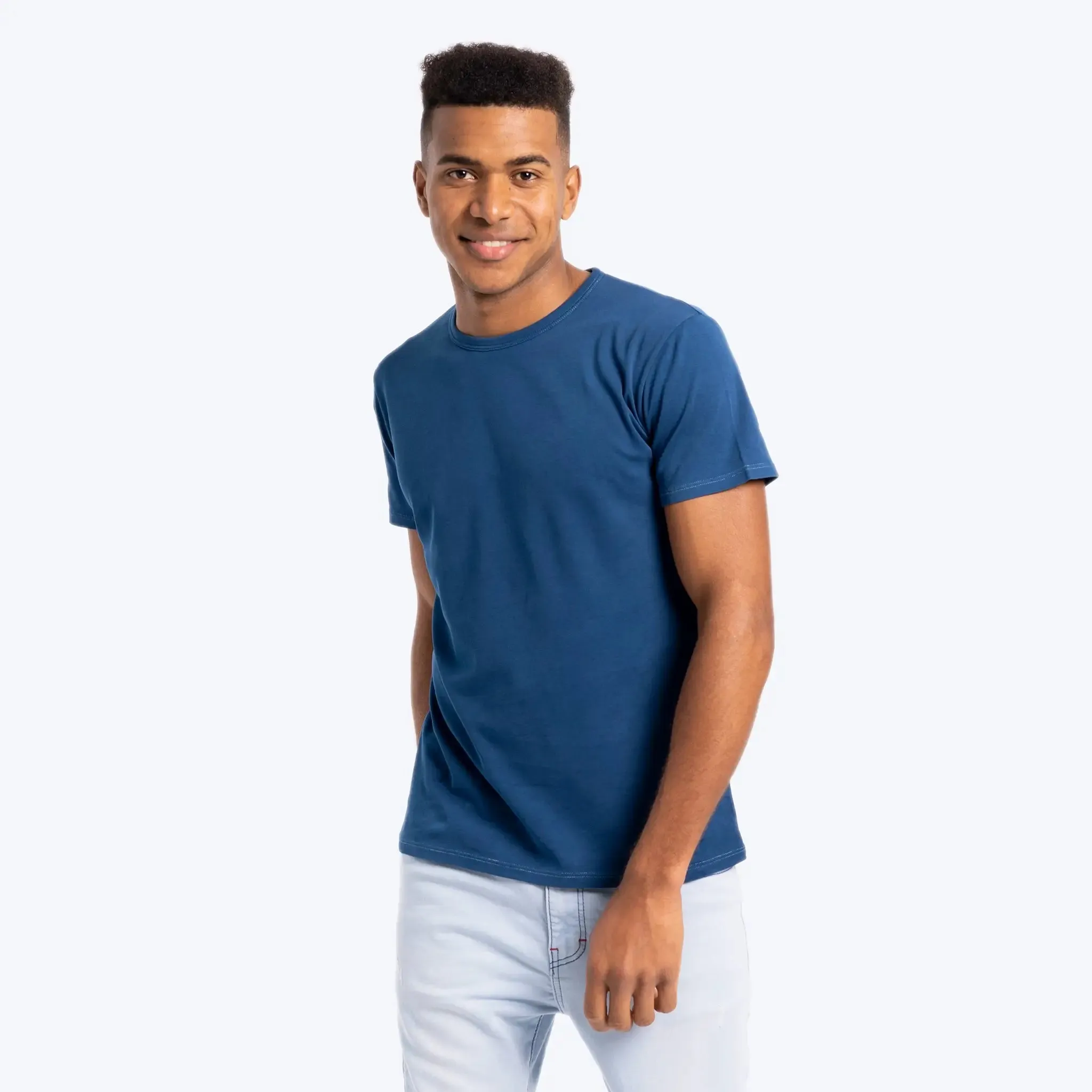 6 Pack - Men's Organic Pima Cotton T-Shirts