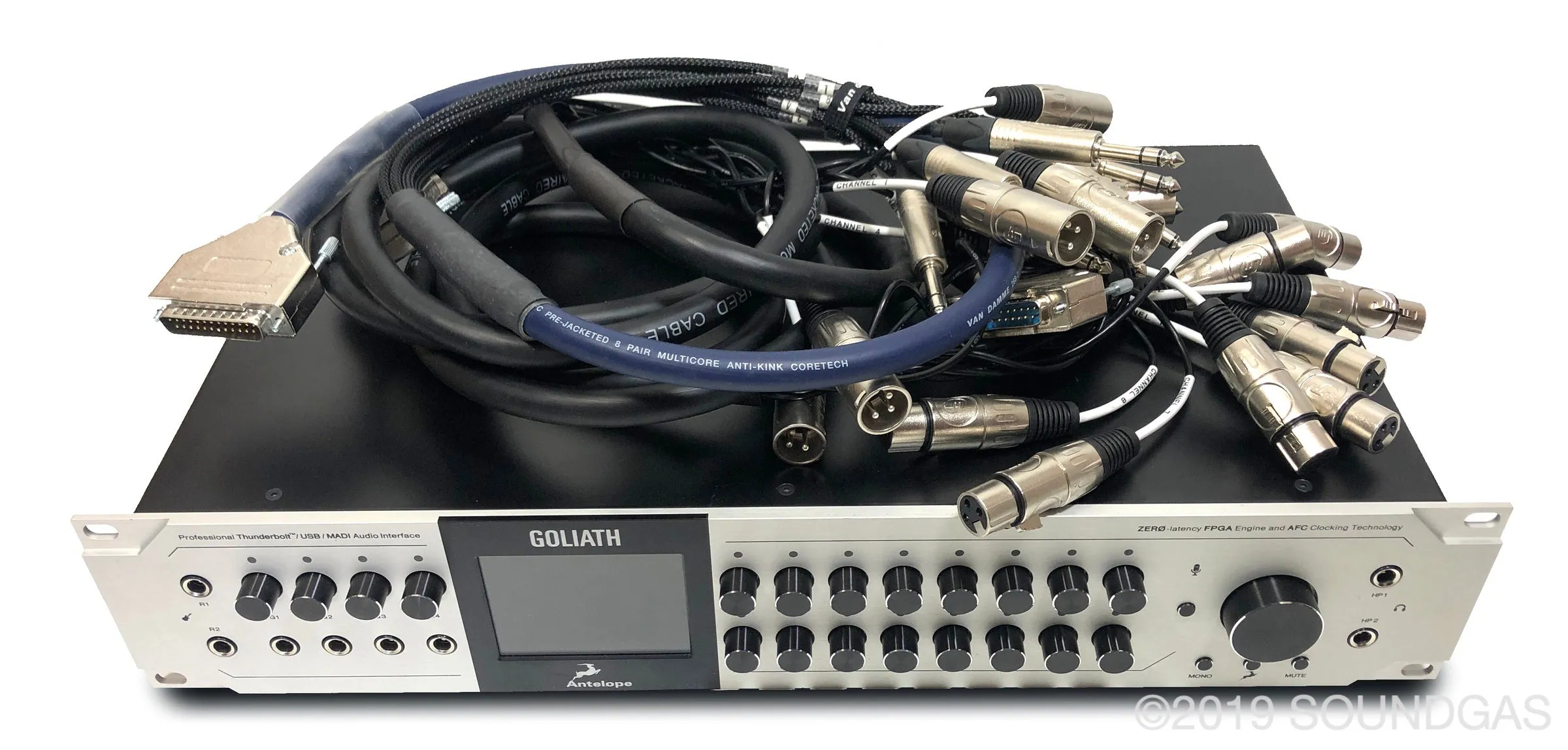 Antelope Audio Goliath   D-Sub Connectors