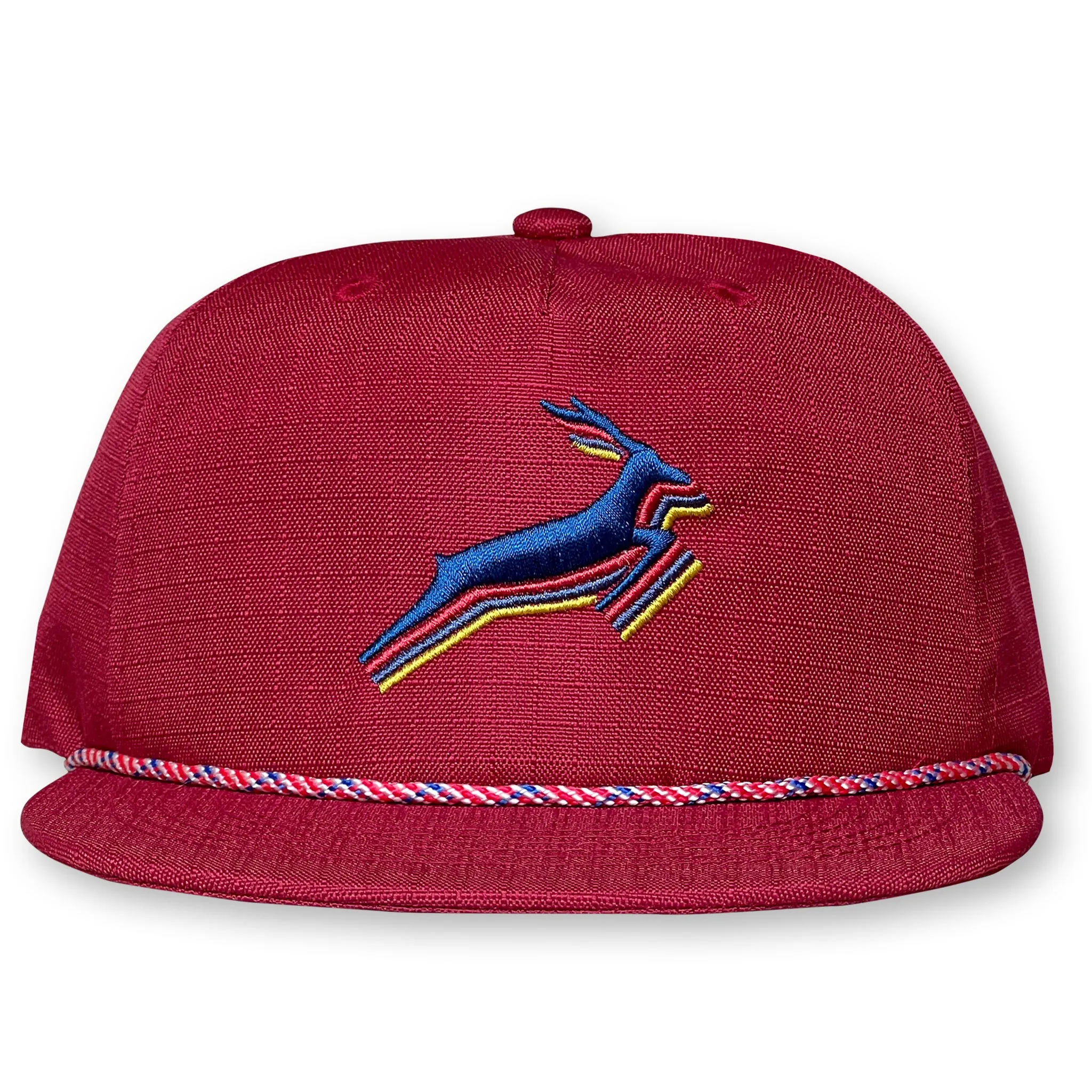 Antelope Rope Hat / Brick Ripstop Nylon with Berry Antelope