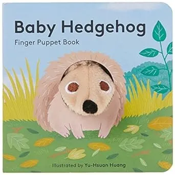 Baby Hedgehog Finger Puppet Book