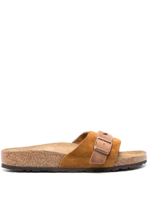 BIRKENSTOCK - Oita Braided Suede Leather N Sandals