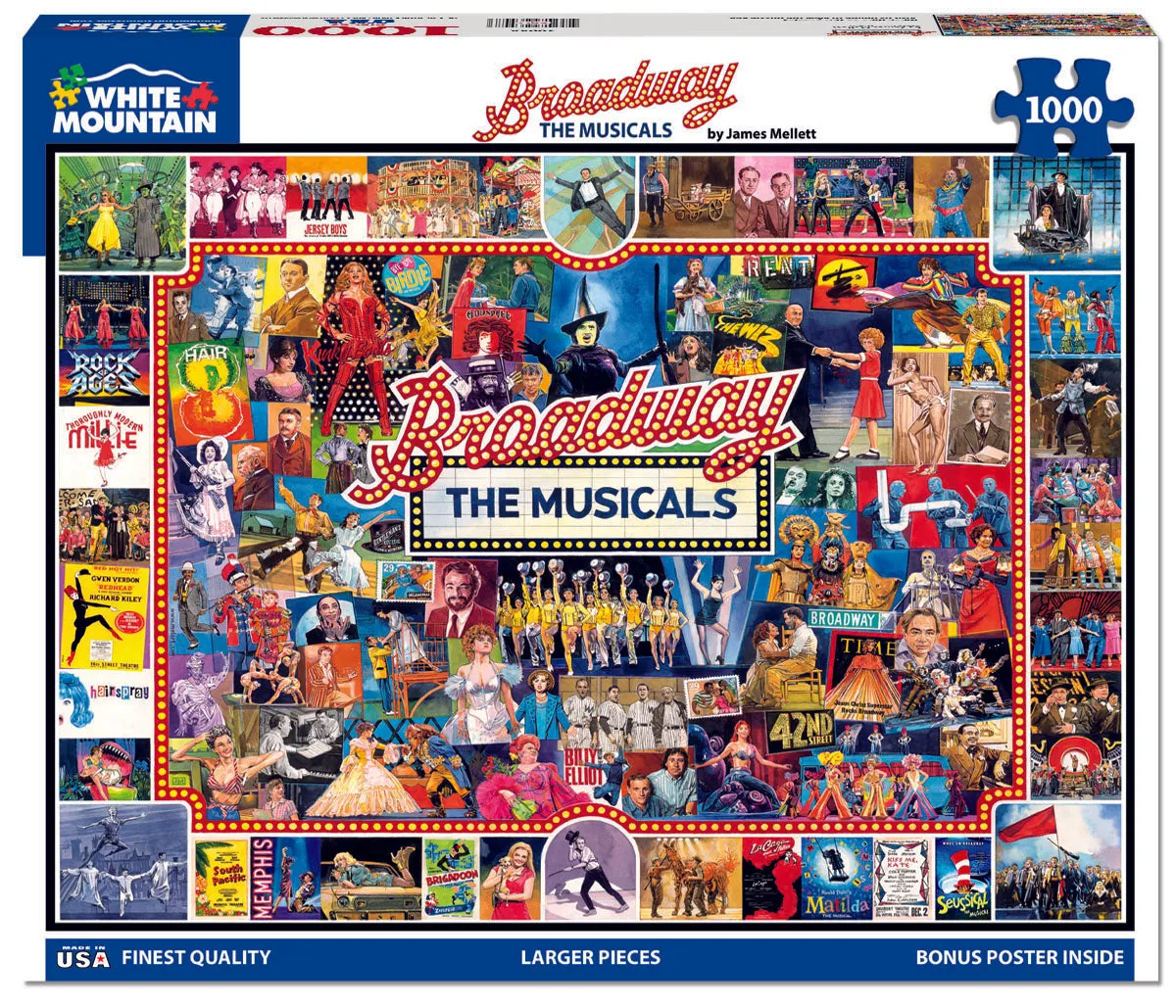 Broadway (1094pz) - 1000 Piece Jigsaw Puzzle