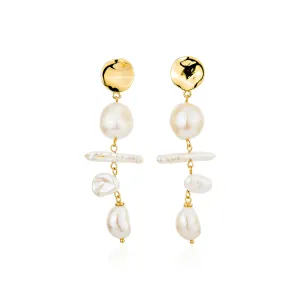 Cari Earrings - Gold