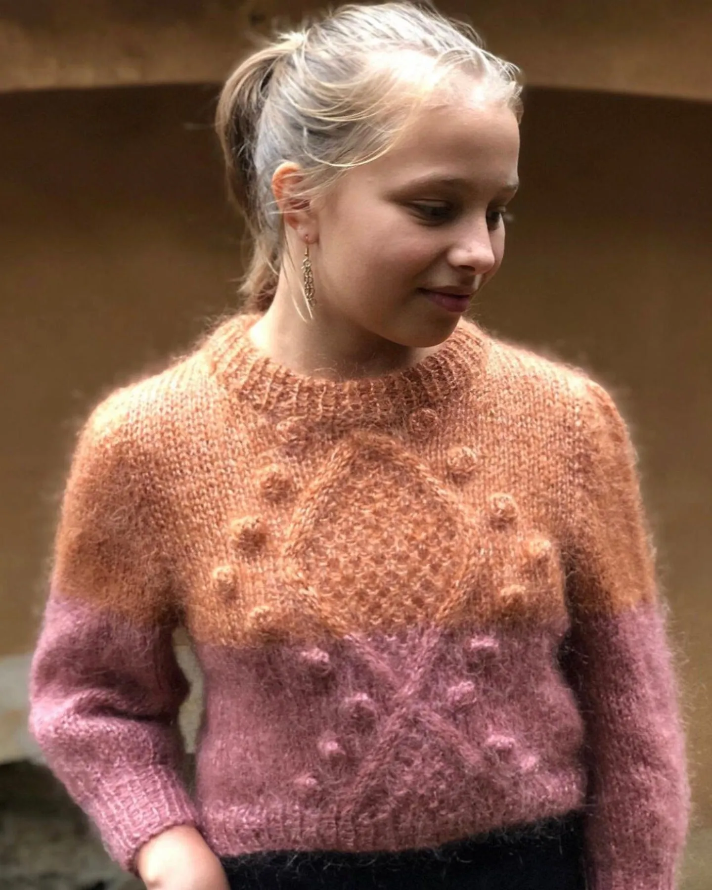 Diamonds And Pearls Sweater Mohair Edition Dansk