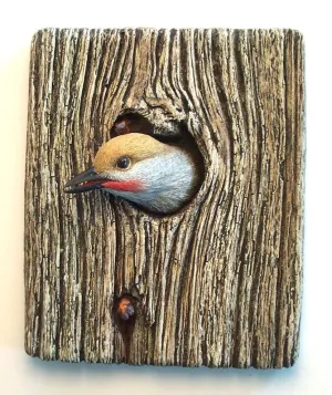 Gilded Flicker "Demi Knot Hole"