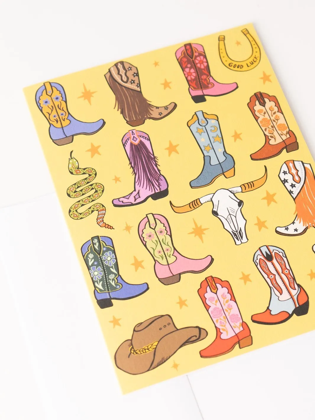 Howdy Cowgirl Greeting Card