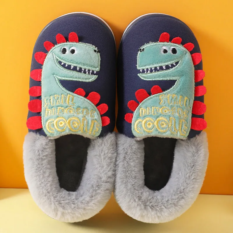 Kids' Winter Anti-Slip Indoor Slippers for Boys & Girls