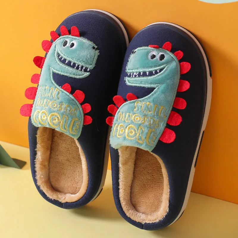 Kids' Winter Anti-Slip Indoor Slippers for Boys & Girls