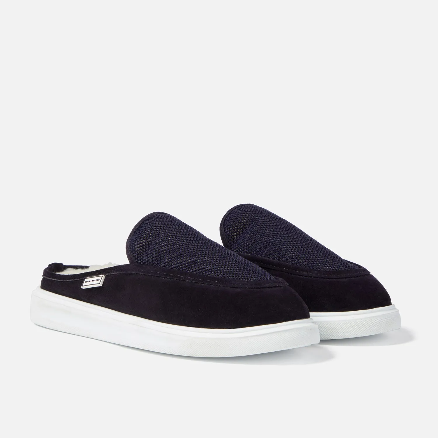 Sean Navy Slipper - Men's