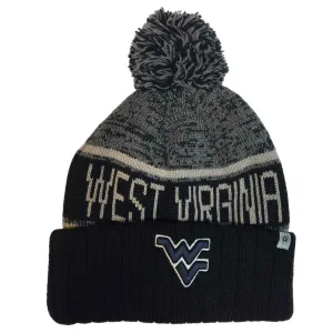 West Virginia Mountaineers TOW Navy Gray Acid Rain Cuffed Winter Hat Cap Beanie