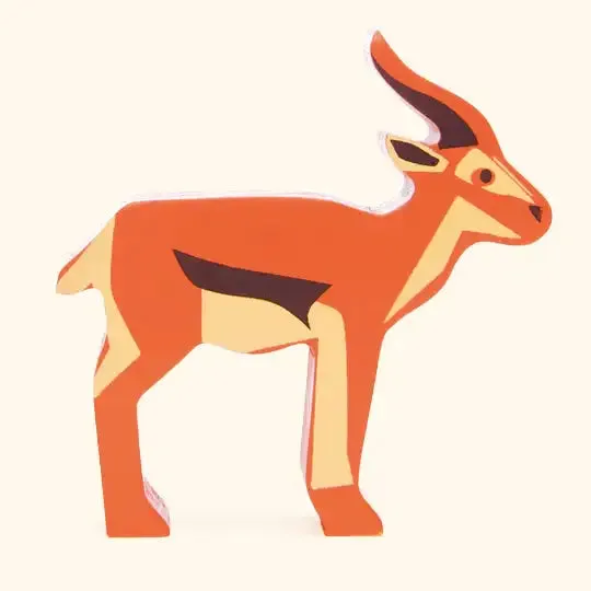 Wooden Safari Animals - Antelope