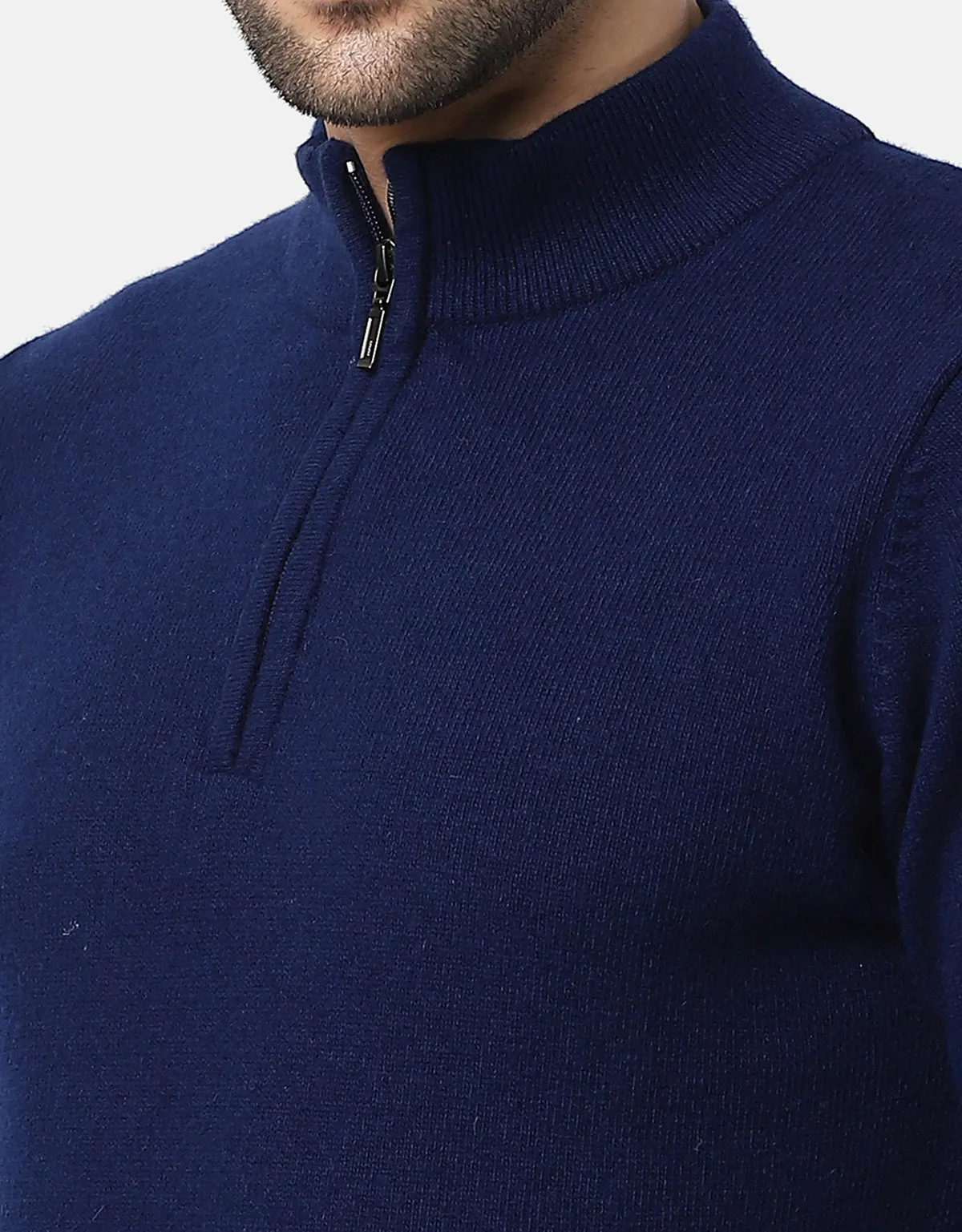 Woolen T-Neck Sweater For Men